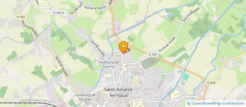 localisation de l'entreprise SARL DRAPIER PERRE ET FILS à SAINT-AMAND-LES-EAUX