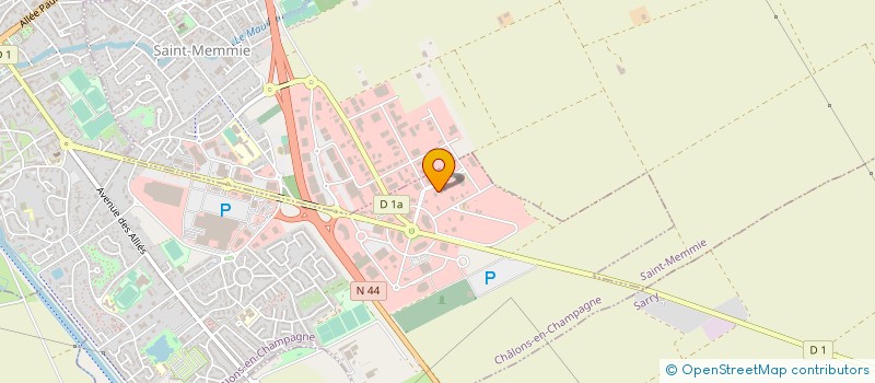 localisation de l'entreprise SARL DRIGET à CHALONS-EN-CHAMPAGNE