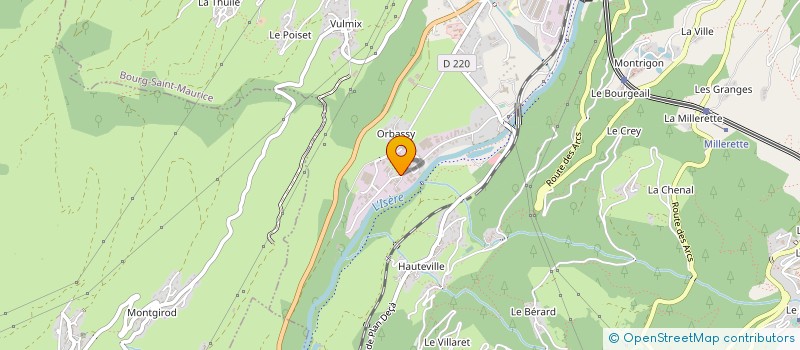 localisation de l'entreprise SARL DROGSPORT ARPIN à BOURG-SAINT-MAURICE