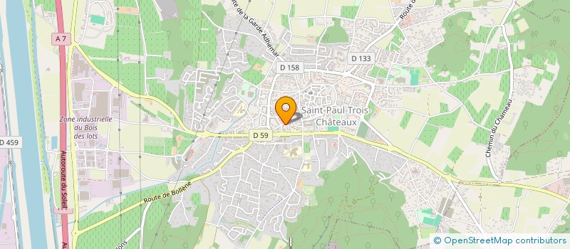 localisation de l'entreprise SARL DROME INVESTISSEMENT à SAINT-PAUL-TROIS-CHATEAUX