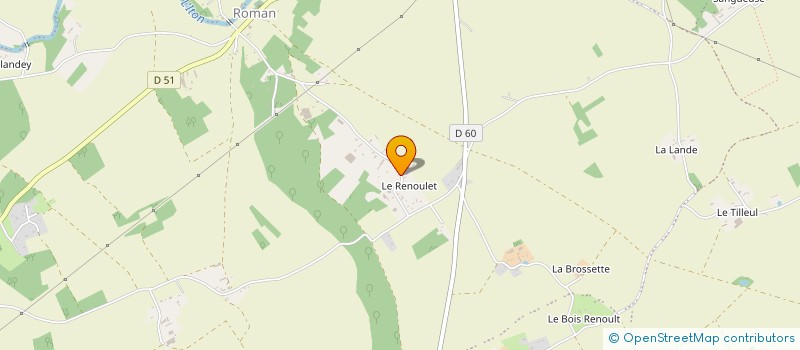 localisation de l'entreprise SARL DROUET  MESNILS-SUR-ITON