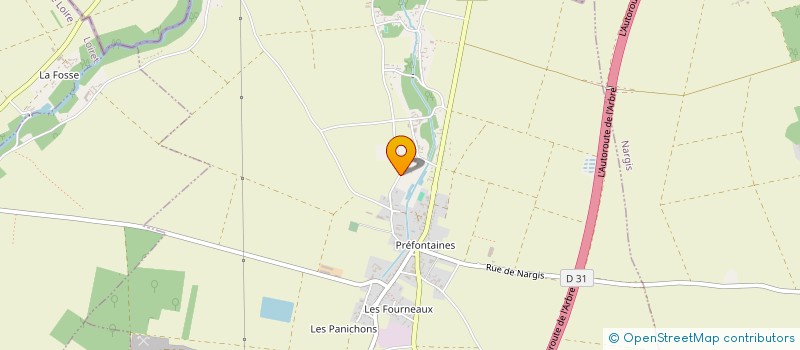 localisation de l'entreprise SARL DROUET SOLAGRI à PREFONTAINES