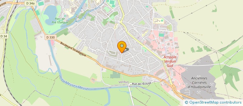 localisation de l'entreprise SARL DROUIN à VERDUN