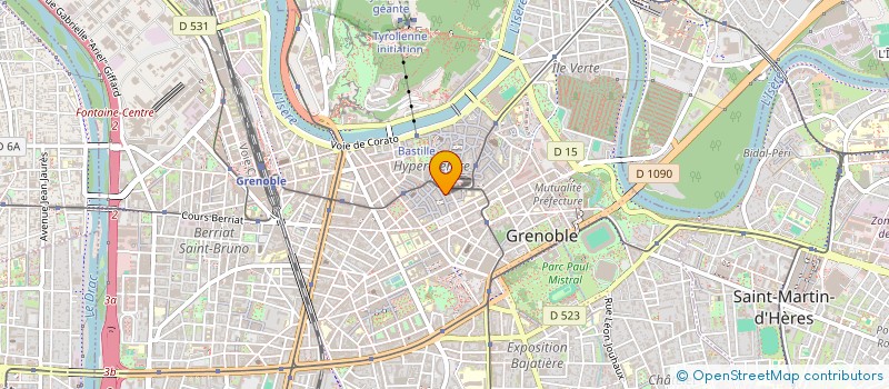 localisation de l'entreprise SARL DROUOT  GRENOBLE