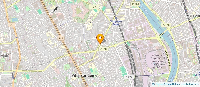 localisation de l'entreprise SARL DROVIN POLY SERVICES PRIVES à VITRY-SUR-SEINE