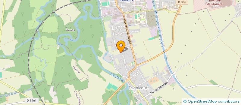 localisation de l'entreprise SARL DRP  FRIGNICOURT