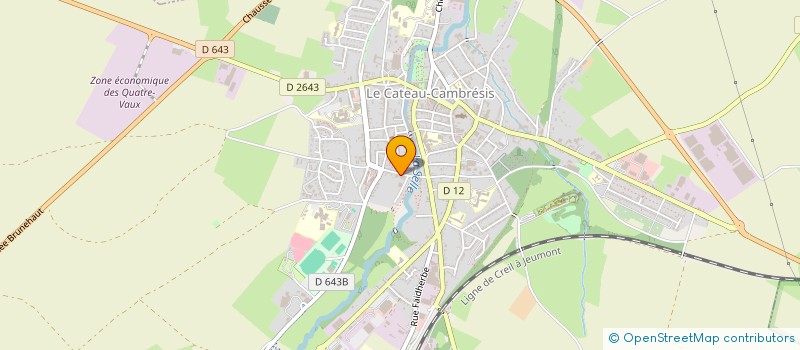 localisation de l'entreprise SARL DRUBAY ET CIE à LE CATEAU-CAMBRESIS