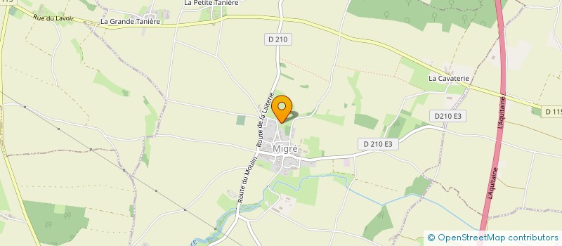 localisation de l'entreprise SARL DRYS NETTOYAGE  MIGRE