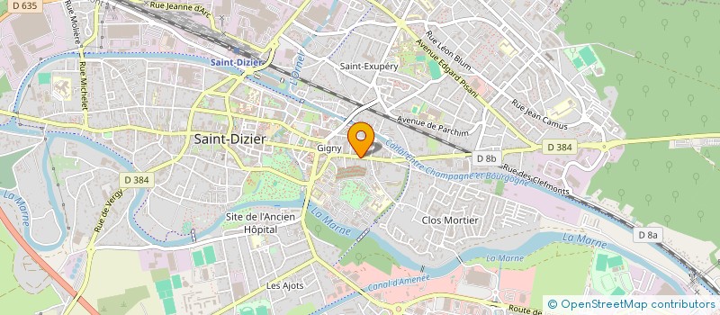 localisation de l'entreprise SARL DSH CUISINES à SAINT-DIZIER