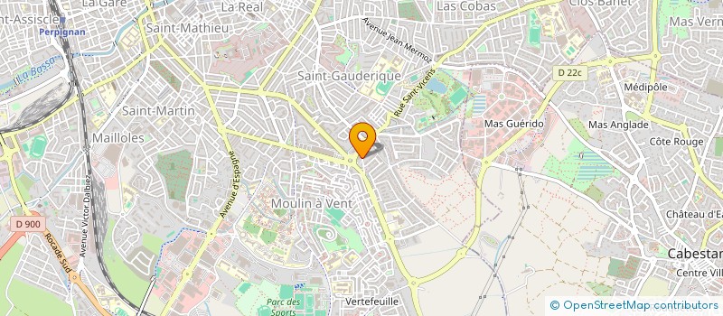 localisation de l'entreprise SARL DSMM  PERPIGNAN