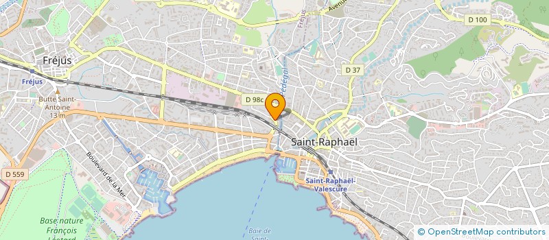 localisation de l'entreprise SARL DSO à FREJUS