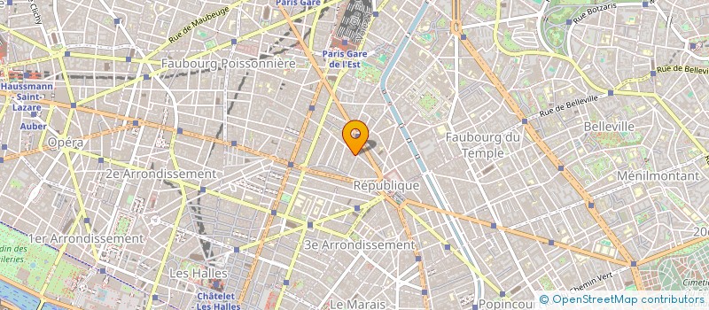 localisation de l'entreprise SARL DSP  PARIS