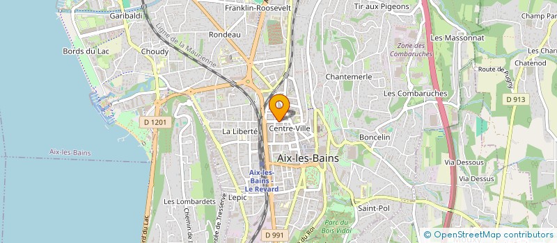 localisation de l'entreprise SARL DU 13 CHEMIN DE L EPERVIER  TRESSERVE