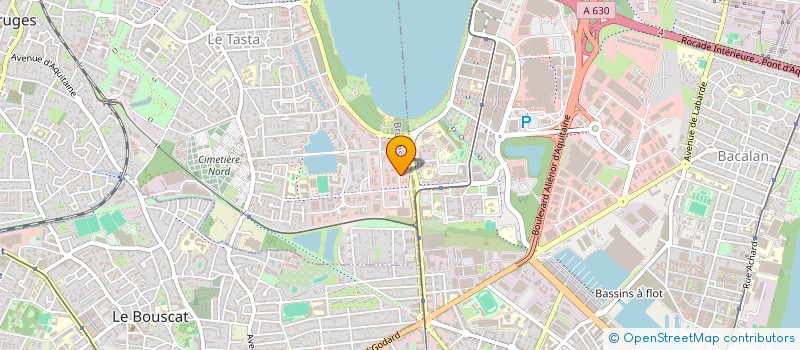 localisation de l'entreprise SARL DU 29 AVENUE CHARLES DE GAULLE  BRUGES