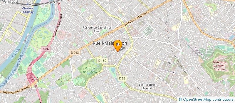 localisation de l'entreprise SARL DU 3 RUE LAURIN à RUEIL-MALMAISON