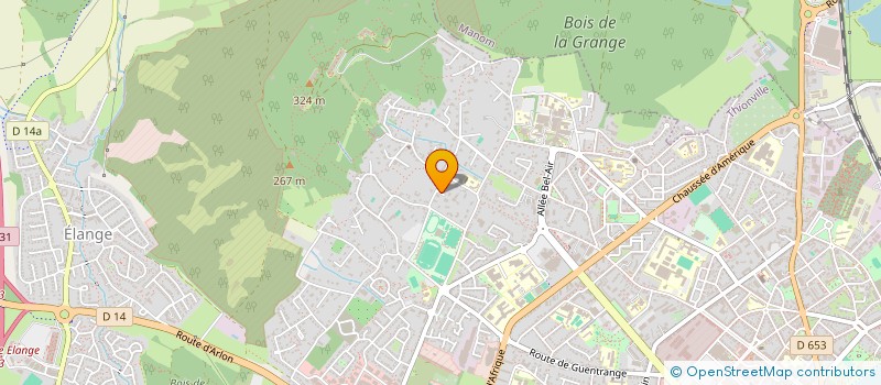localisation de l'entreprise SARL DU BANC DE GUENTRANGE à THIONVILLE