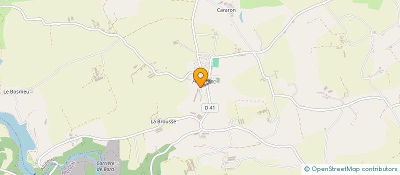 localisation de l'entreprise SARL DU BOIS D EN HAUT à ALLINEUC