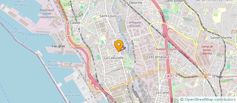 localisation de l'entreprise SARL DU BONHEUR à MARSEILLE