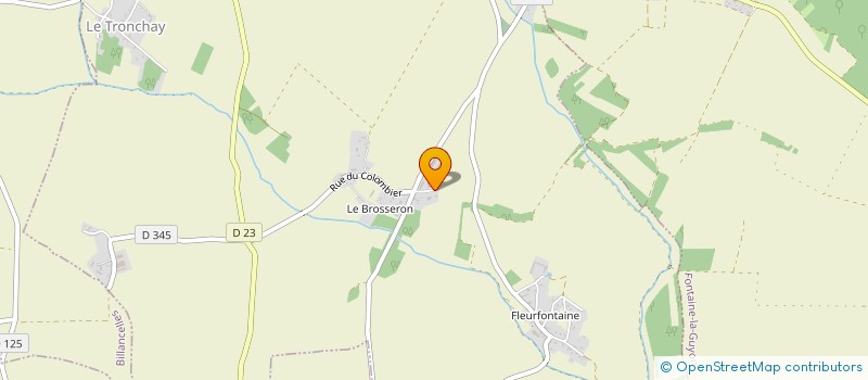 localisation de l'entreprise SARL DU BROSSERON à SAINT-ARNOULT-DES-BOIS