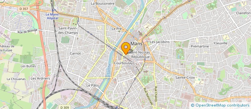 localisation de l'entreprise SARL DU BUISSON à LE MANS