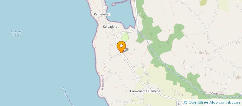 localisation de l'entreprise SARL DU CAMPING DE LA BAIE DE TERENEZ  PLOUEZOC'H
