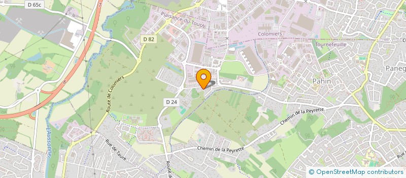 localisation de l'entreprise SARL DU CAP  PLAISANCE-DU-TOUCH