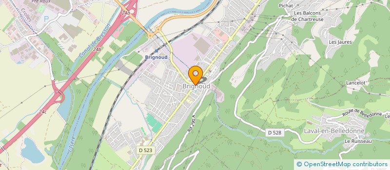 localisation de l'entreprise SARL DU CENTRE à VILLARD-BONNOT