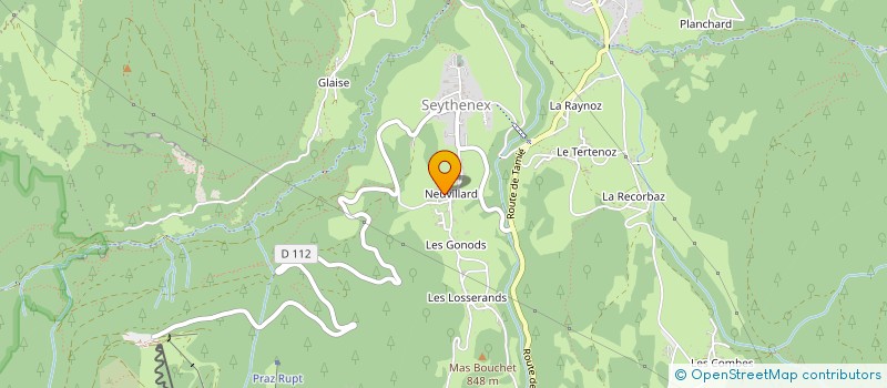 localisation de l'entreprise SARL DU CHAMP TILLET  VAL DE CHAISE