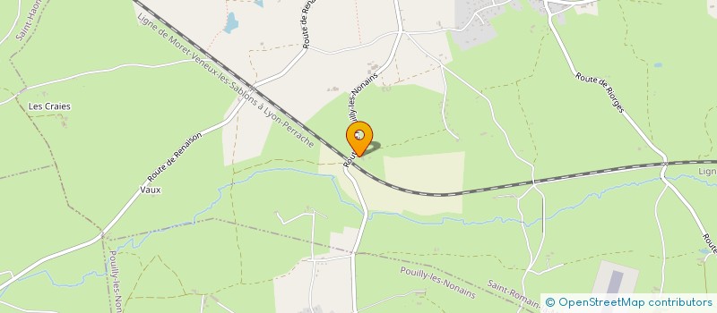 localisation de l'entreprise SARL DU CHATEAU DE LA MOTTE  NOAILLY