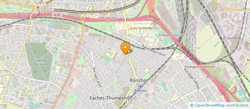 localisation de l'entreprise SARL DU CHEMIN DES POSTES à LILLE