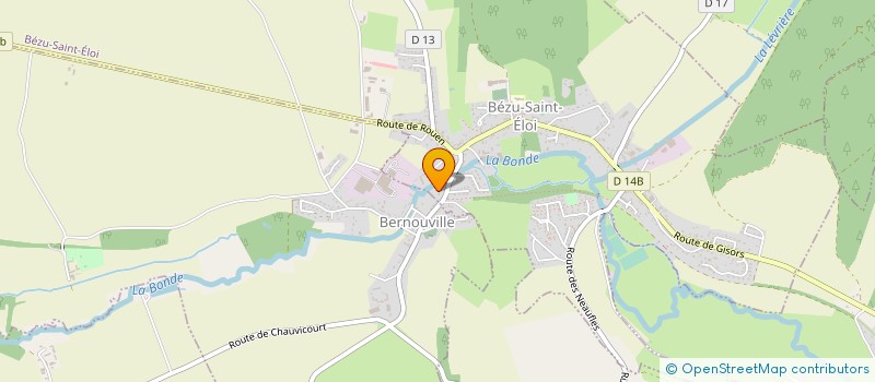 localisation de l'entreprise SARL DU CLOS FLEURI  BEZU-SAINT-ELOI