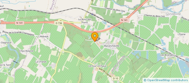 localisation de l'entreprise SARL DU CLOS ROUMAGNE à MAINXE-GONDEVILLE