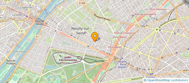 localisation de l'entreprise SARL DU COMPAS à NEUILLY-SUR-SEINE