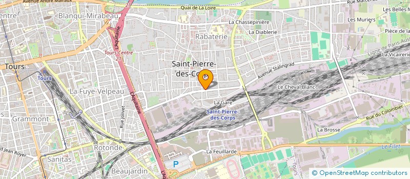 localisation de l'entreprise SARL DU DOCTEUR PALLAORO à SAINT-PIERRE-DES-CORPS
