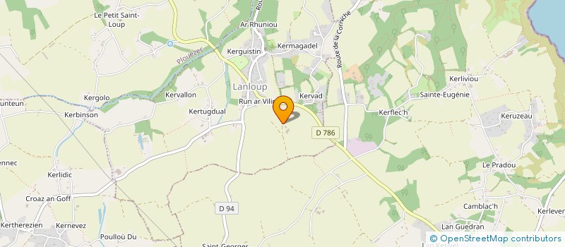 localisation de l'entreprise SARL DU DOMAINE DE KERAVEL à PLOUHA