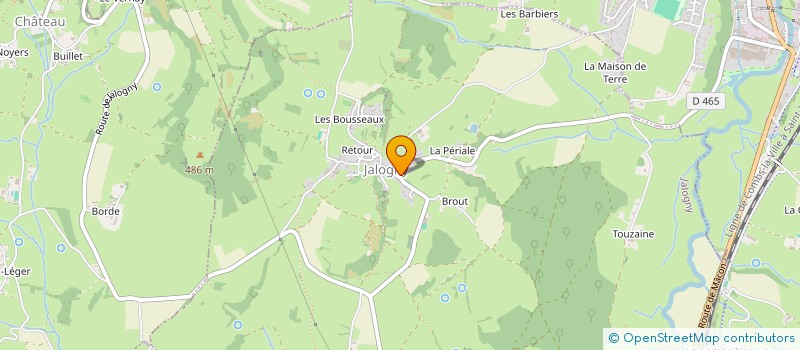 localisation de l'entreprise SARL DU DOMAINE DES TROIS LACS  CHERIZET