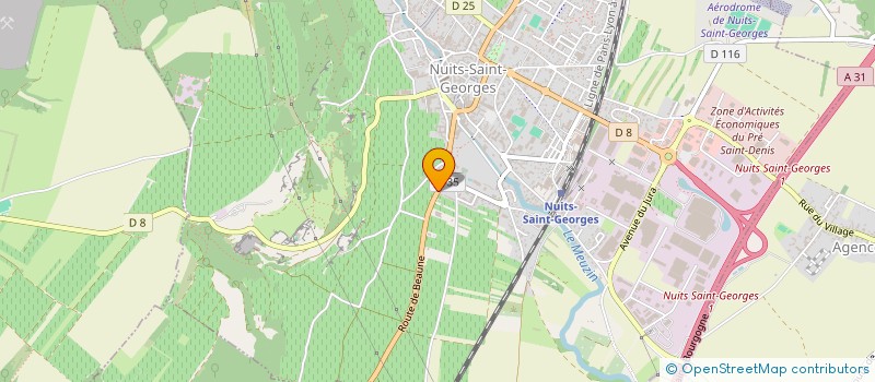 localisation de l'entreprise SARL DU DOMAINE RION DANIEL ET FILS  PREMEAUX-PRISSEY