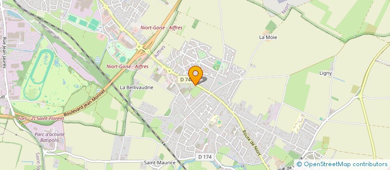 localisation de l'entreprise SARL DU FIEF JOLY  AIFFRES