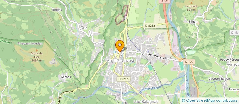 localisation de l'entreprise SARL DU FOIRAIL  ARGELES-GAZOST