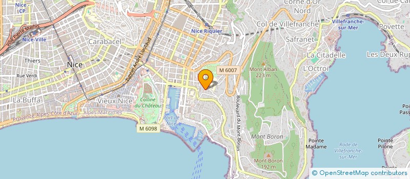 localisation de l'entreprise SARL DU FOURNIL à NICE