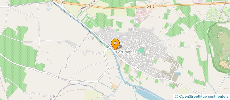 localisation de l'entreprise SARL DU GENOME à VILLENEUVE-LES-BEZIERS