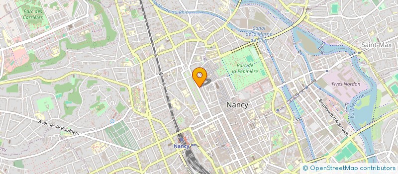 localisation de l'entreprise SARL DU GLOBE à NANCY