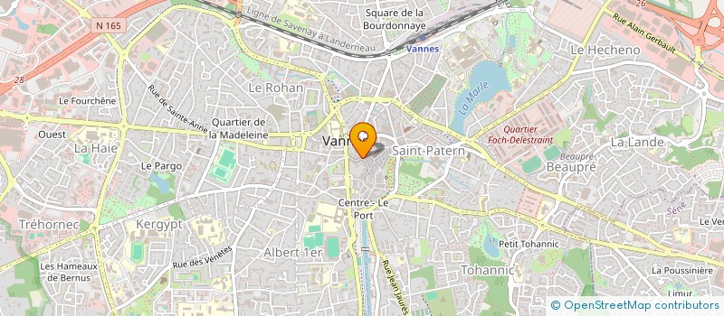 localisation de l'entreprise SARL DU GOLFE à VANNES