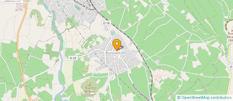 localisation de l'entreprise SARL DU GRAAL à LAURENS