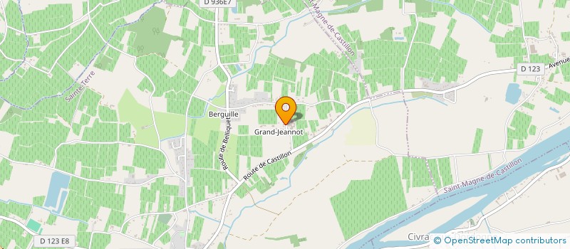 localisation de l'entreprise SARL DU GRAND JEANNOT à SAINTE-TERRE