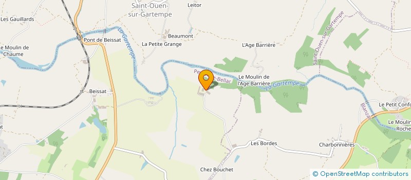 localisation de l'entreprise SARL DU GRAND PATURAL à PEYRAT-DE-BELLAC