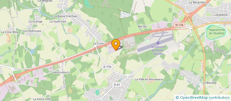 localisation de l'entreprise SARL. DU GROS BOIS  TRELIVAN