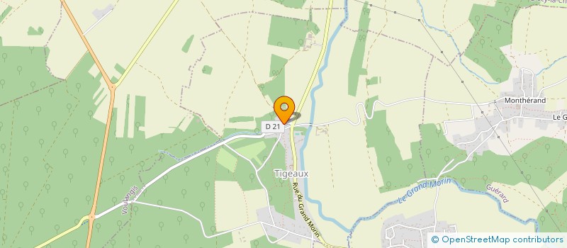 localisation de l'entreprise SARL DU HARAS DE BESSY à TIGEAUX