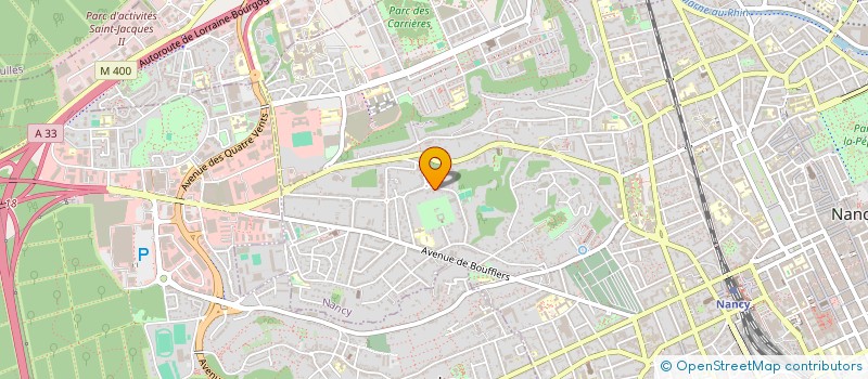 localisation de l'entreprise SARL DU HAUT DE CHARNAY  NANCY