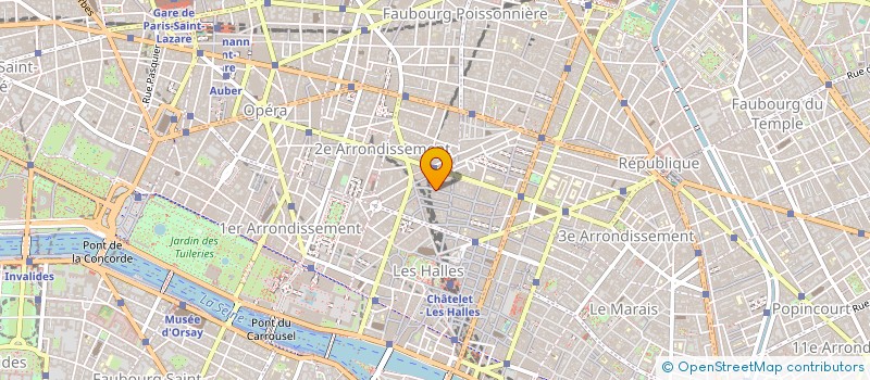 localisation de l'entreprise SARL DU JARDIN à PARIS
